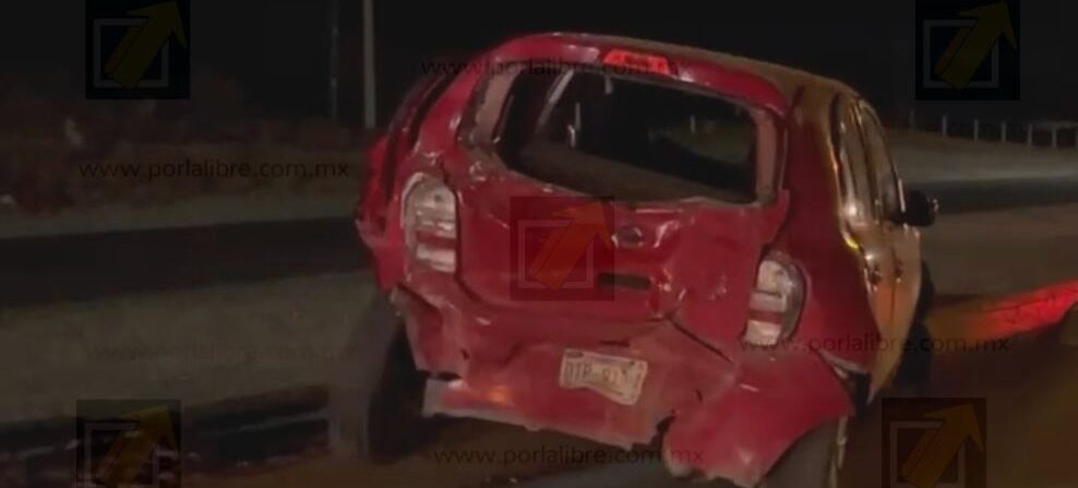 Accidente deja una herida en Riberas de Sacramento