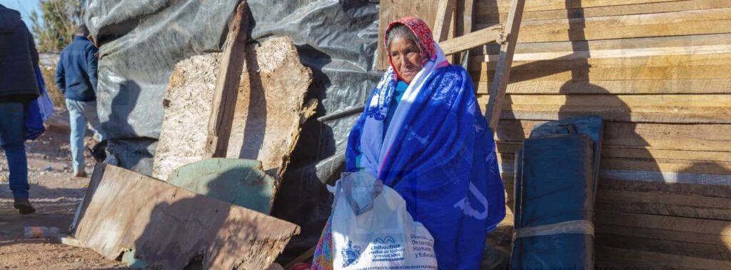 Sigue apoyando Desarrollo Humano y Educación de Municipio a zonas vulnerables por bajas temperaturas