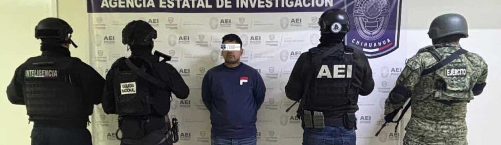 Capturan a sujeto acusado de homicidio en Riberas de Sacramento
