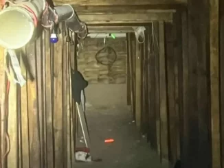 Túnel clandestino en frontera México-EEUU tenía al menos dos años operando