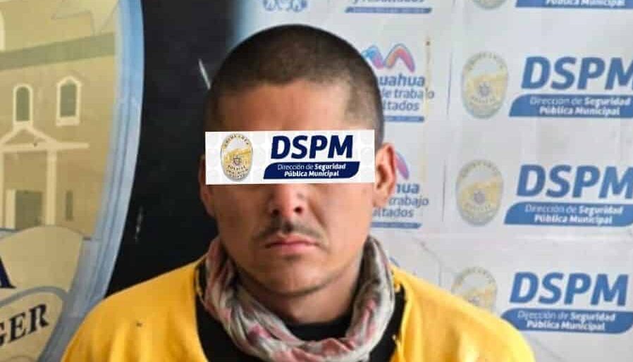 Lo sorprenden robando cableado de negocios en la Campesina