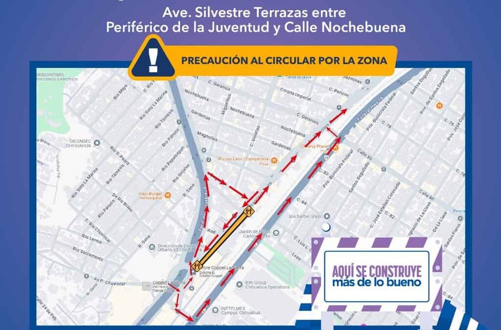 Rehabilitará JMAS Chihuahua red de agua potable en avenida Silvestre Terrazas