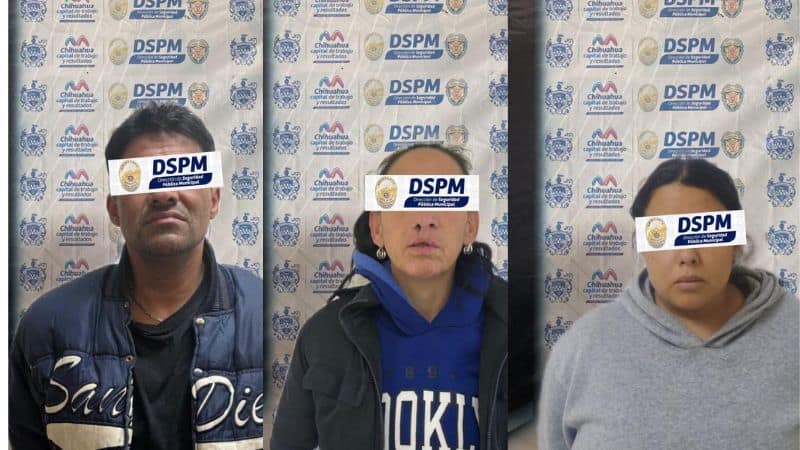 Policía Municipal detiene a 3 para investigación sobre asalto a gasolinera