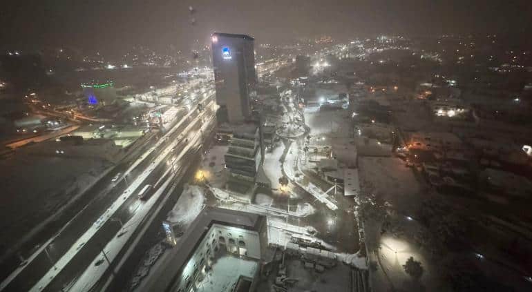 Chihuahua amanece cubierto de nieve por segunda tormenta invernal