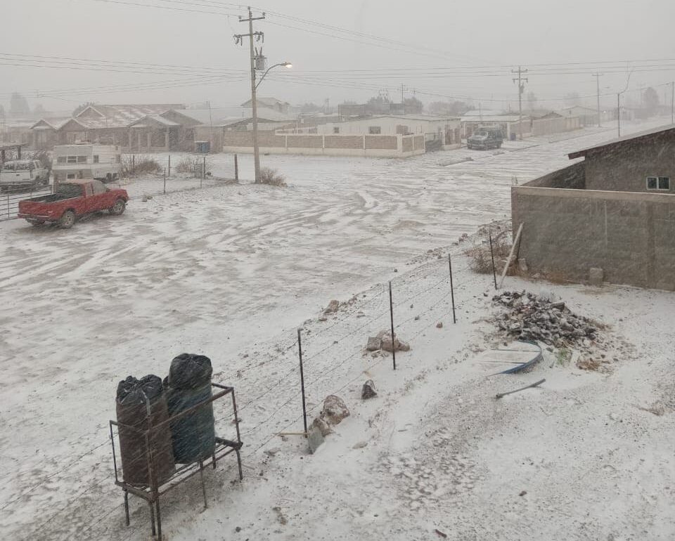 Lluvias y nieve en Chihuahua durante la mañana, reporta Conagua