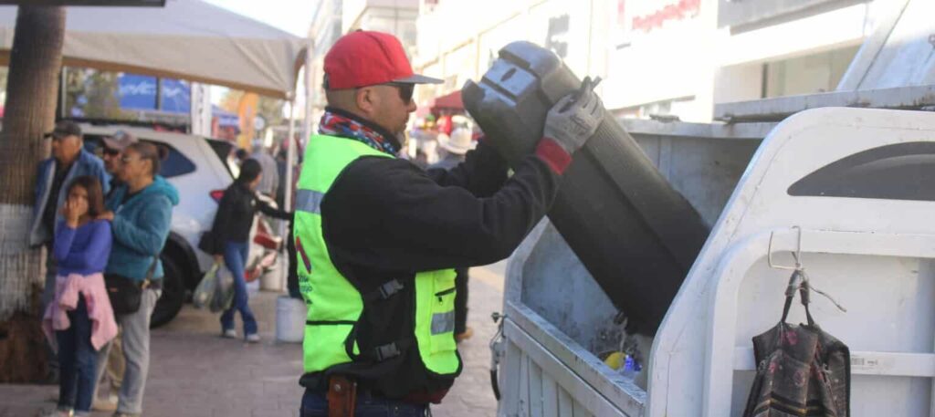 Retiró Gobierno Municipal 300 toneladas de basura en diciembre del Centro Histórico