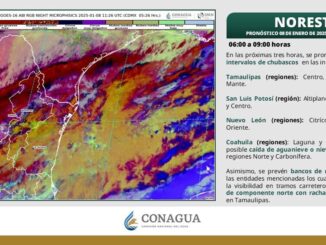 Prevén chubascos y nieve en regiones de Chihuahua
