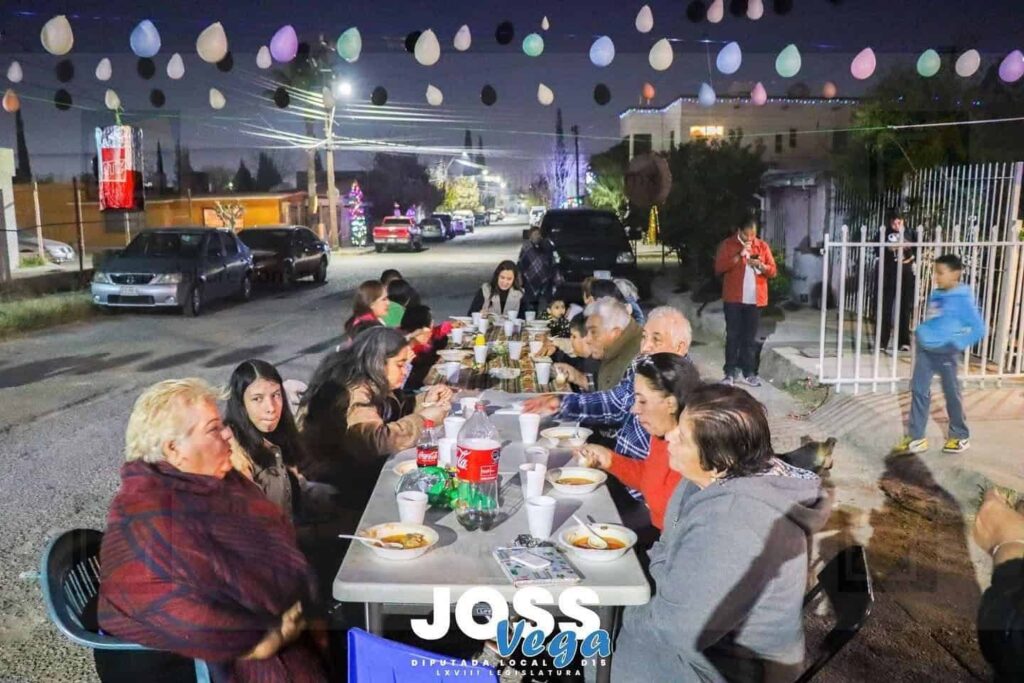 Celebra Joss Vega Año Nuevo con vecinos de Tierra y Libertad