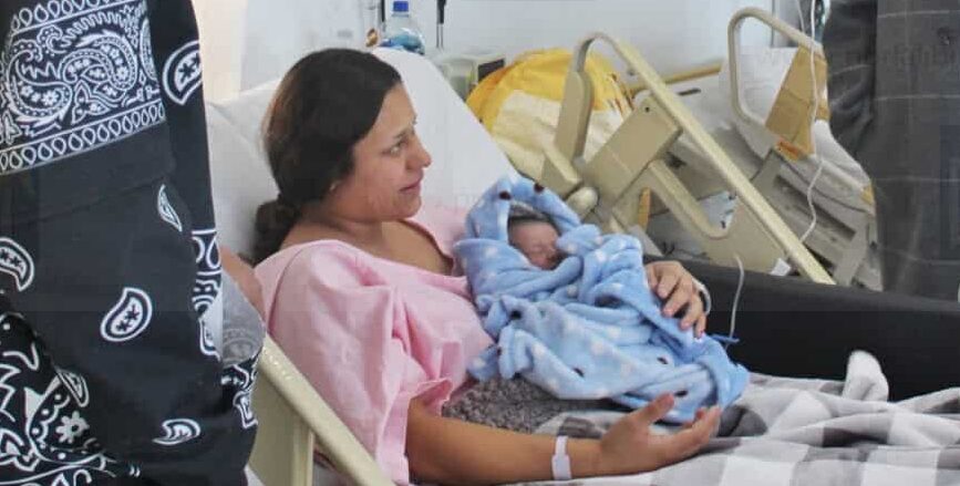 Es Dashiell Yalanie, la primera bebé del 2025 en la ciudad de Chihuahua