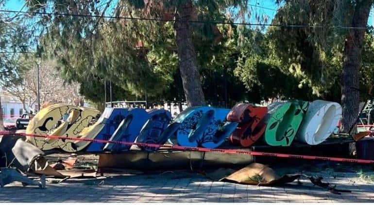 Explosión en Camargo deja daños materiales en plaza pública