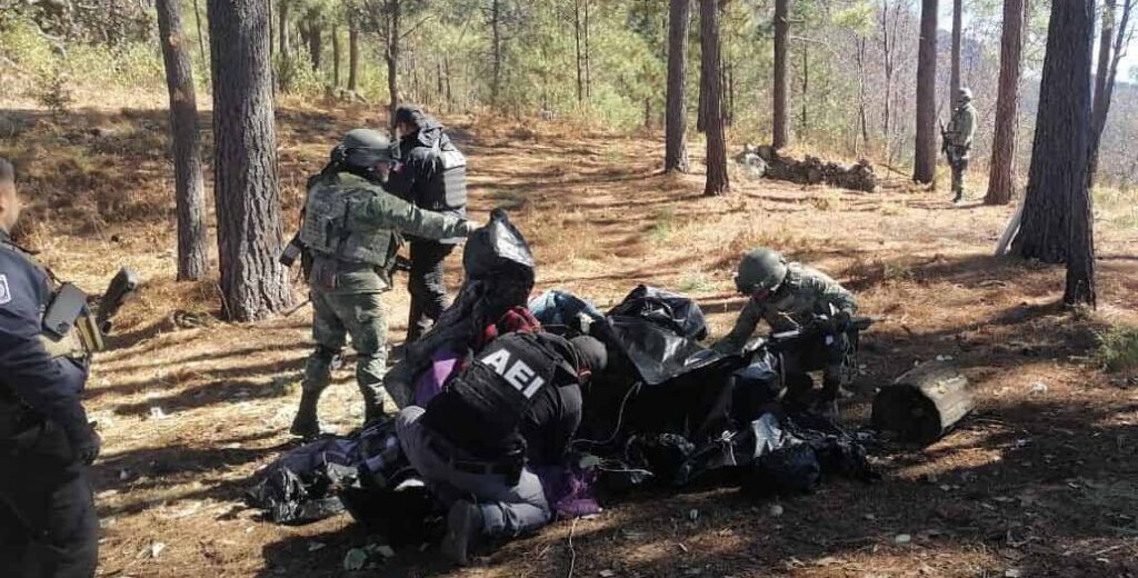Destruye Célula BOI campamentos en Guadalupe y Calvo