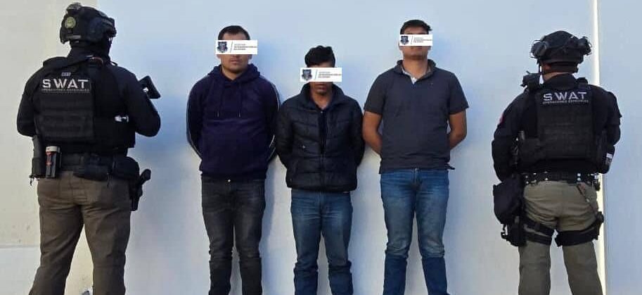 Asegura Operativo Conjunto captura a tres hombres tras enfrentamiento en calles de Guachochi