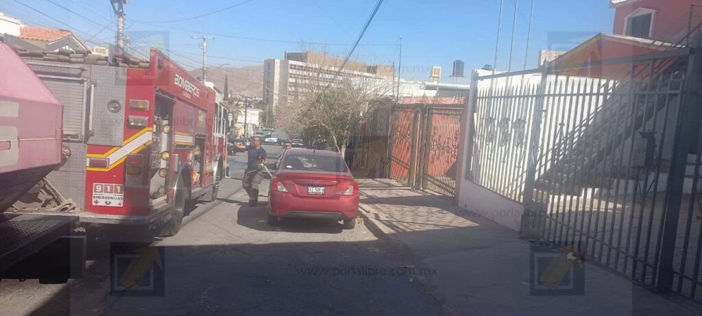 Se registra incendio en vivienda de San Felipe Viejo