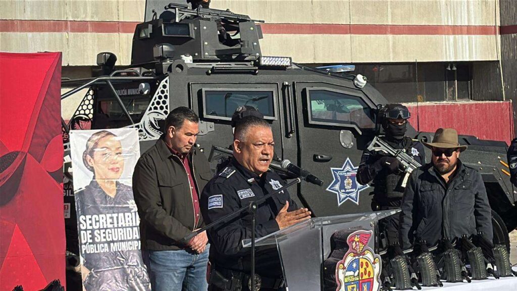 Refuerzan Seguridad Pública en Juárez con 1455 fusiles FX05S
