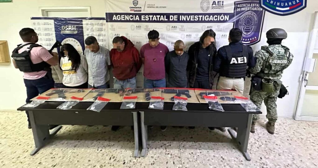 Detiene Operativo Conjunto a 6 con droga y armas de fuego en la colonia Diego Lucero