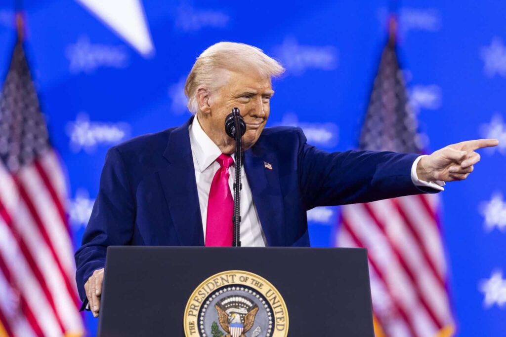 Trump en cumbre de CPAC