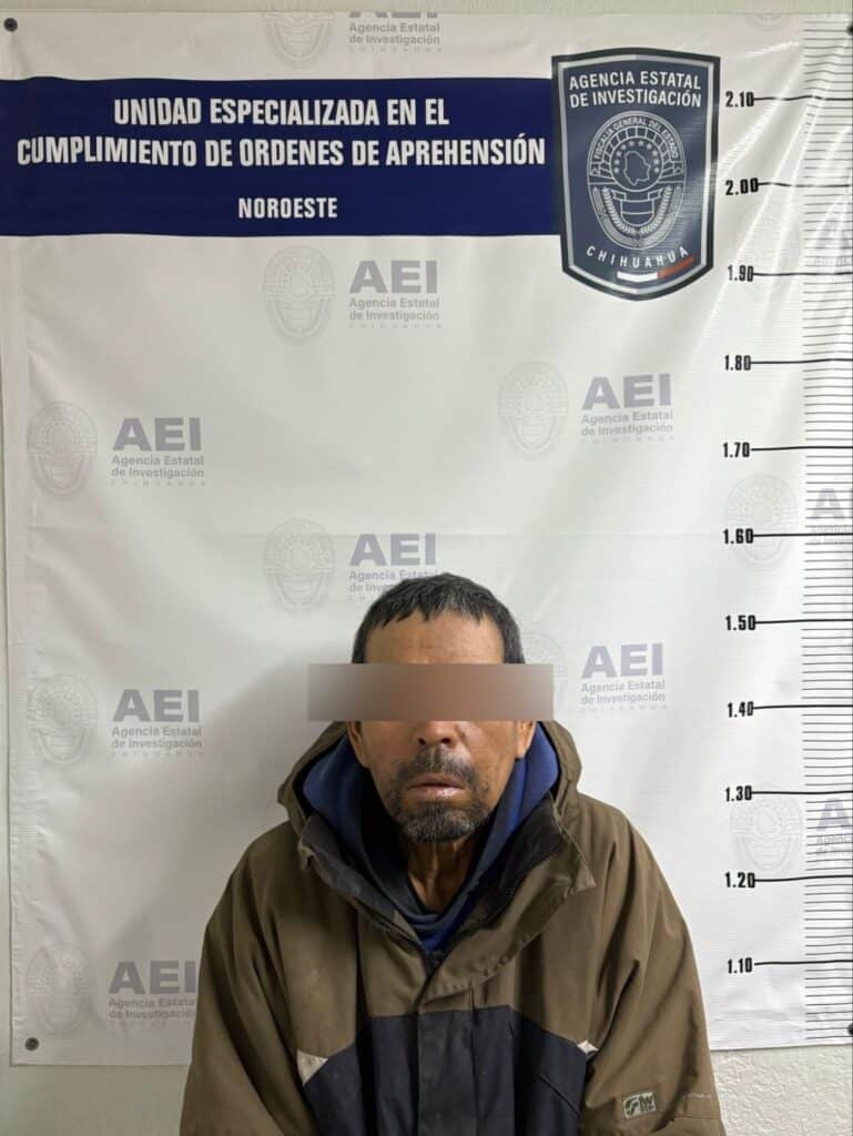 Detiene AEI a presunto auto de violación y feminicidio cometido en Ascensión