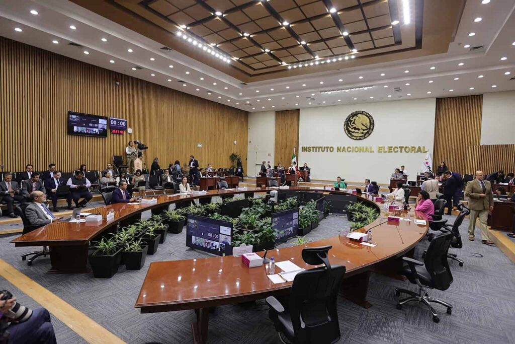 INE aprobó lineamientos para conteo de votos en elección judicial