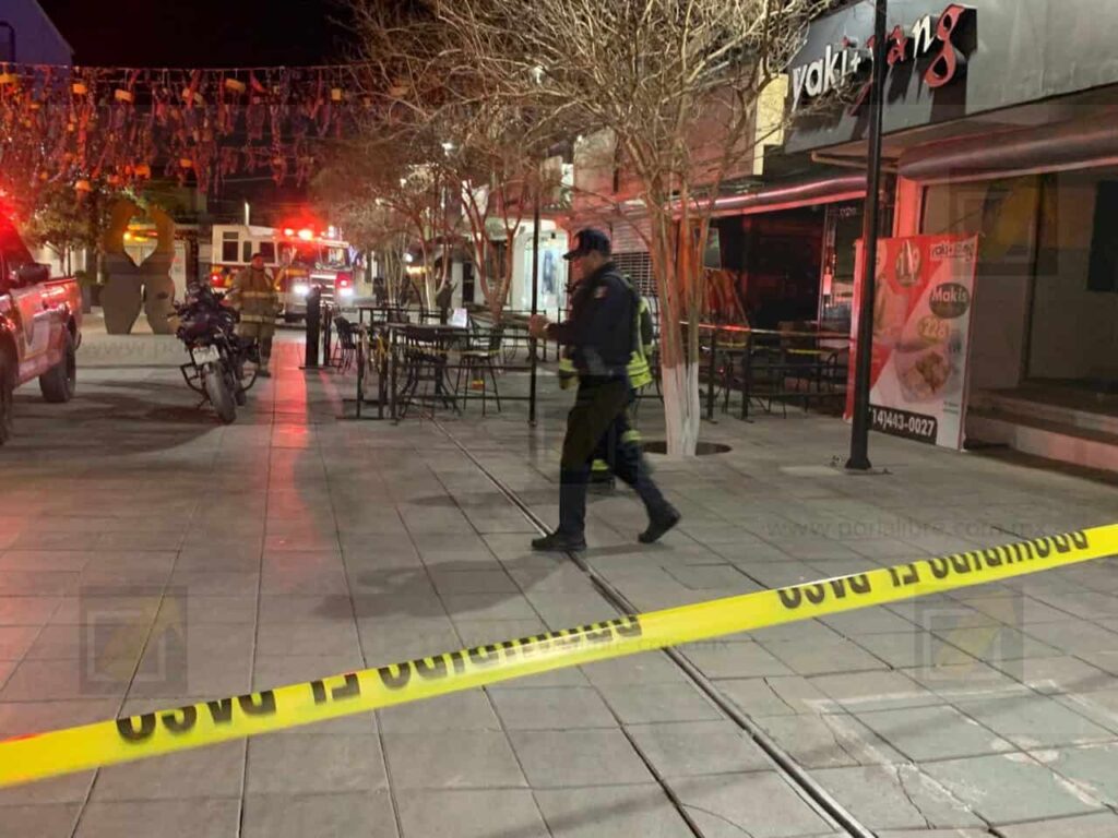 Bomberos sofocan incendio en Restaurante-Bar «La Presidencia»