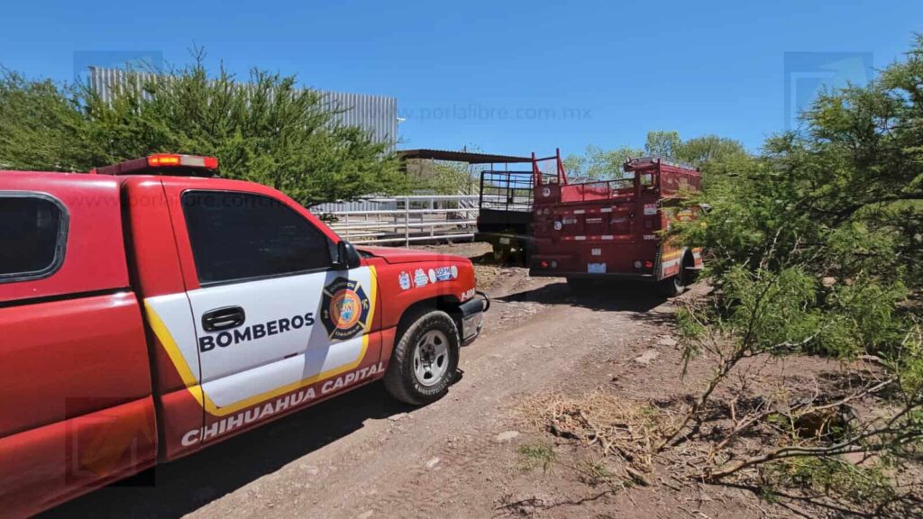 Localizan cuerpo al interior de un pozo en rancho de difícil acceso en salida a Cuauhtémoc