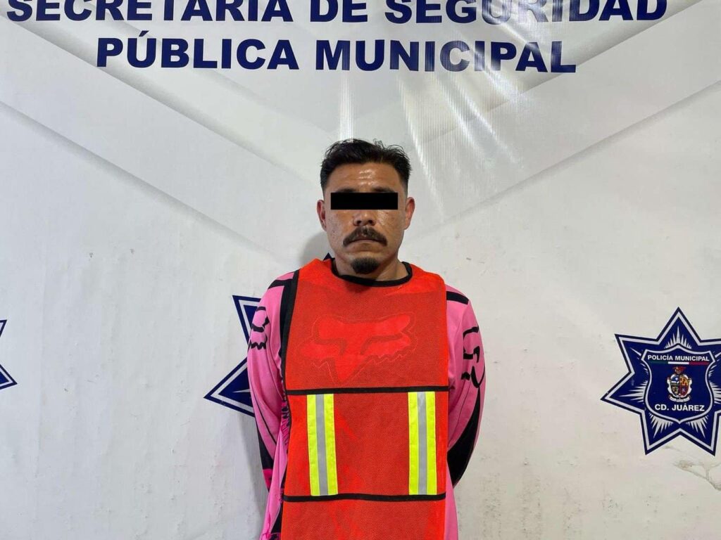 Lo detienen con arma de fuego calibre 32