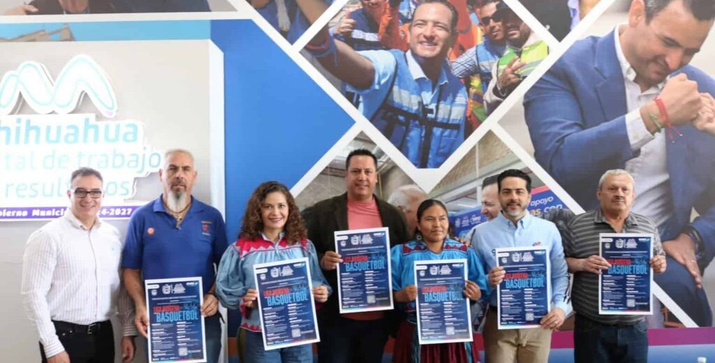 Presentan Chihuahua y Guachochi la convocatoria de la Liga Indígena de Baloncesto