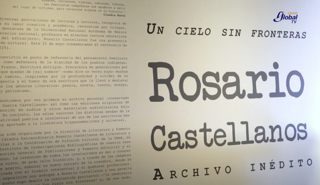Más de 100 objetos revelan el lado inédito de Rosario Castellanos