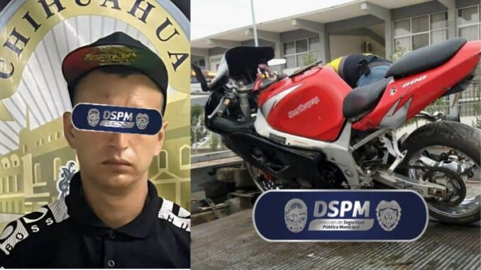 investigadores-municipales-detienen-a-hombre-en-poder-de-motocicleta-robada.jpg Investigadores municipales detienen a hombre en poder de motocicleta robada