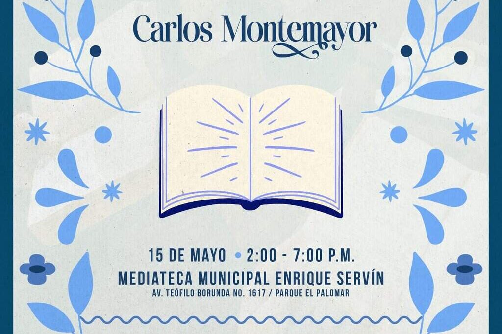 Instituto de Cultura del Municipio invita al Encuentro Literario Carlos Montemayor