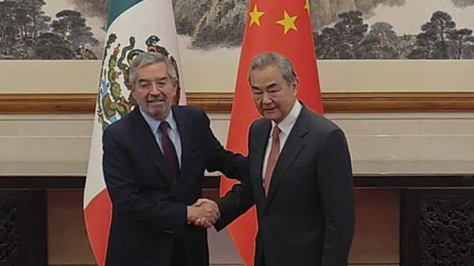Canciller De la Fuente destaca la histórica «relación comercial» con China