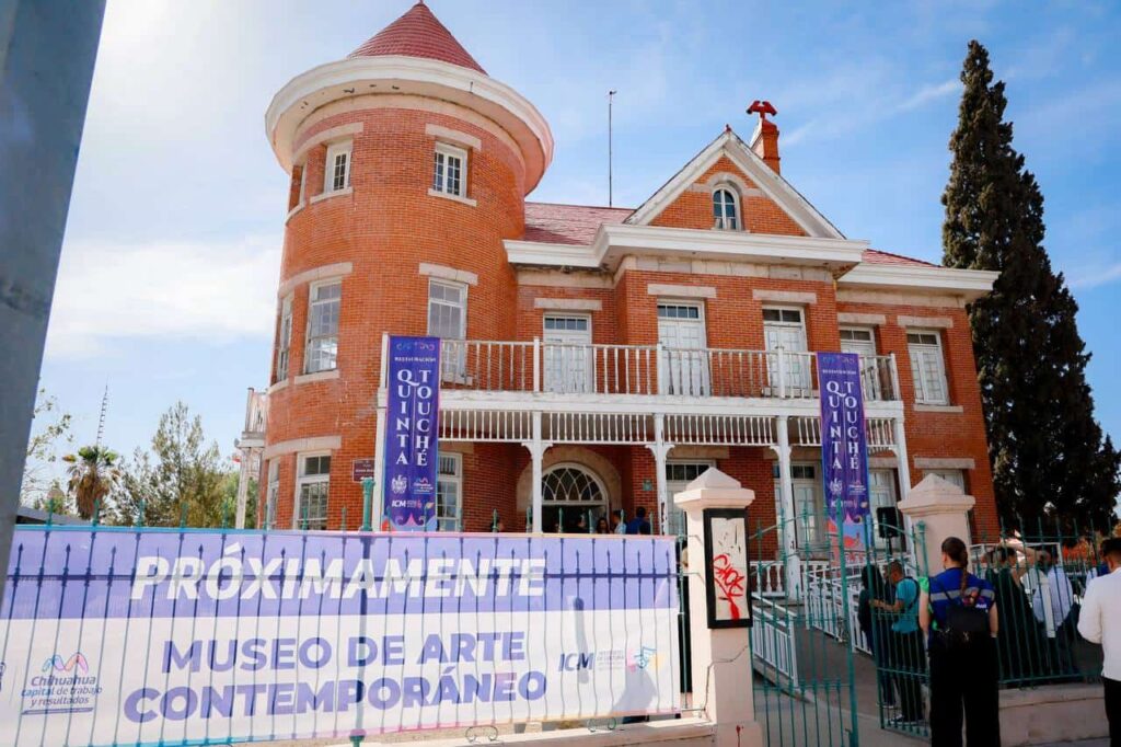 Inicia alcalde Bonilla trabajos de restauración de la Quinta Touché