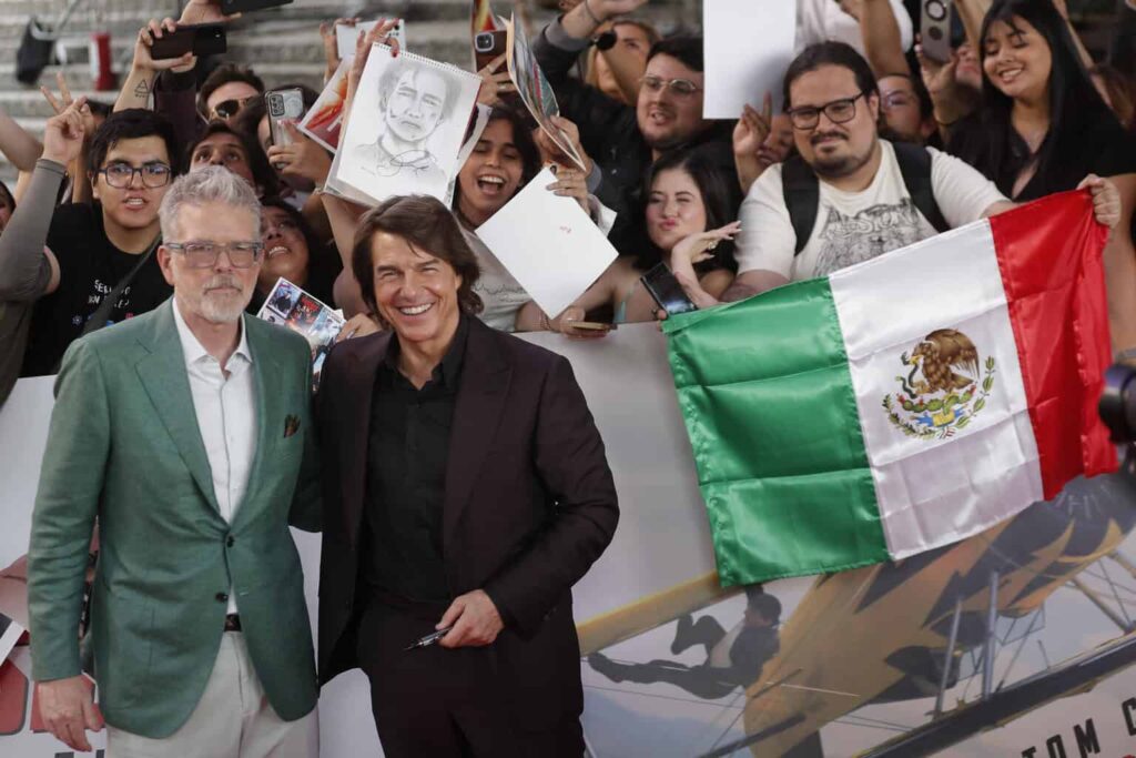 Tom Cruise aterriza en México en el último salto de ‘Misión Imposible: Sentencia Final’