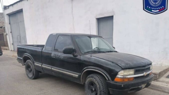 recupera-aei-pick-up-con-reporte-de-robo-en-parral.jpg Recupera AEI pick up con reporte de robo en Parral