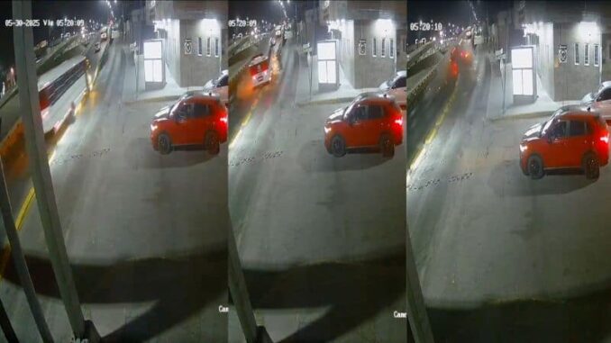 momento-en-que-el-chofer-de-maquila-se-queda-dormido-y-sobreviene-el-accidente.jpg Momento en que el chofer de maquila se queda dormido y sobreviene el accidente