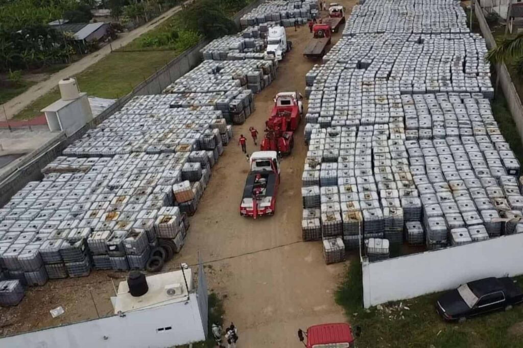Sheinbaum celebra decomiso de más de 3 millones de litros de hidrocarburo en Tabasco