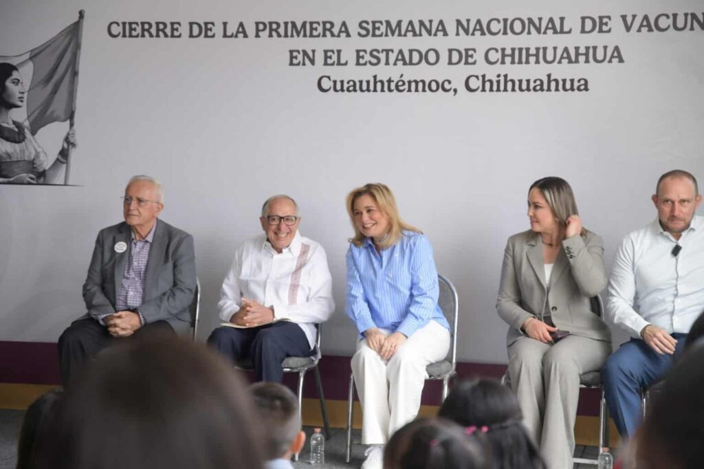 Chihuahua supera las 90 mil dosis aplicadas durante la Primera Semana Nacional de Vacunación