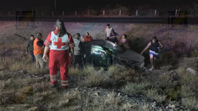 Accidente fatal en la carretera Chihuahua-Delicias deja una víctima mortal y una lesionada