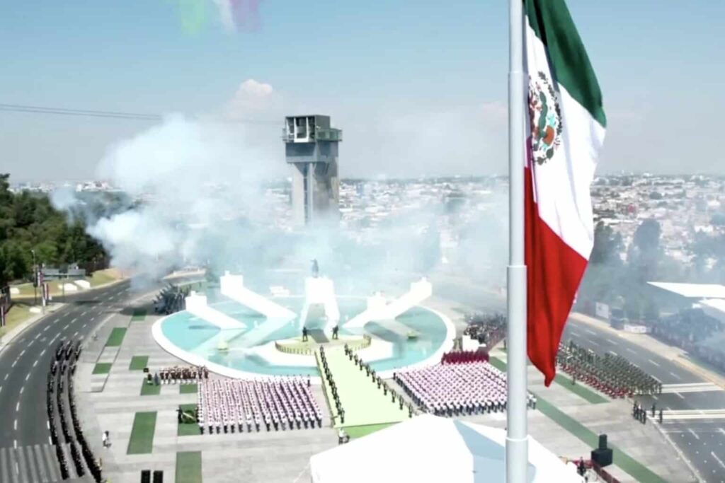 #Fotos Sheinbaum encabeza el 163 aniversario de la Batalla de Puebla