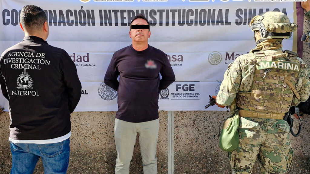 Detienen a ‘Chuy’, miembro del Cártel de Sinaloa pedido por EE.UU.