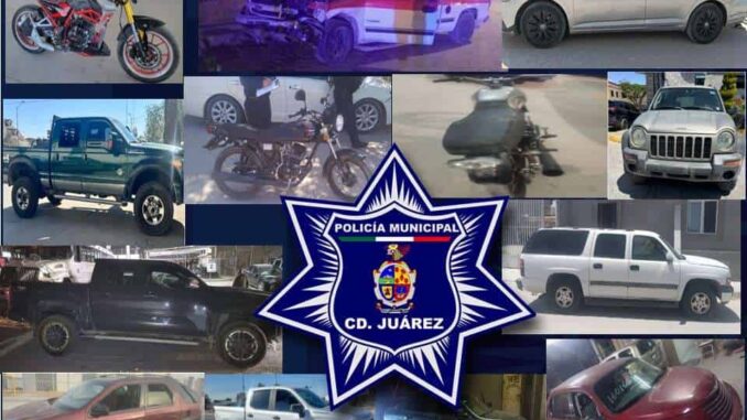 Recuperan 13 vehículos con reporte de robo gracias a denuncias ciudadanas