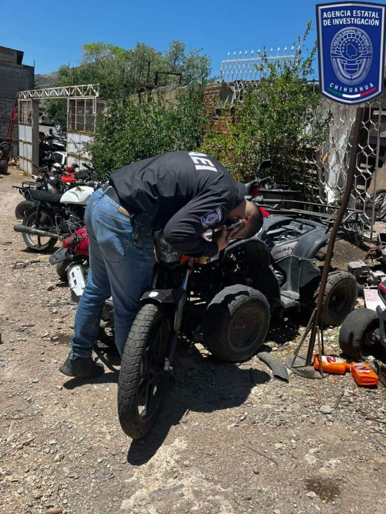 Realiza Célula BOI inspección a talleres de motocicletas en Parral