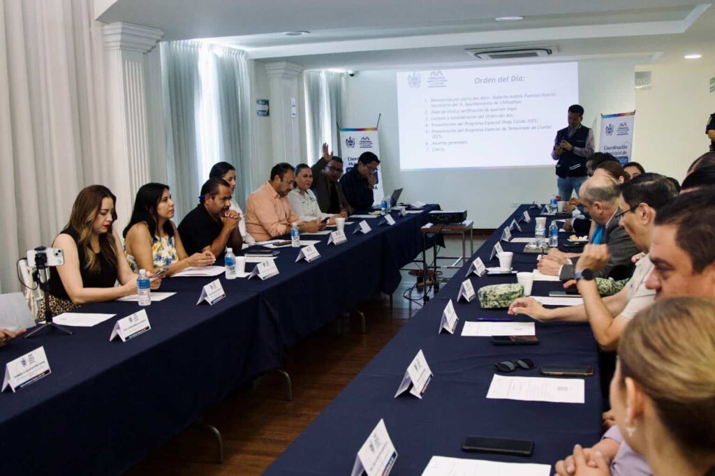 Realizan tercera sesión del Consejo Municipal de Protección Civil