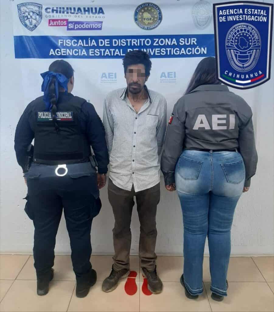 Cumplimenta AEI orden de aprehensión a imputado por delitos contra la salud en Parral