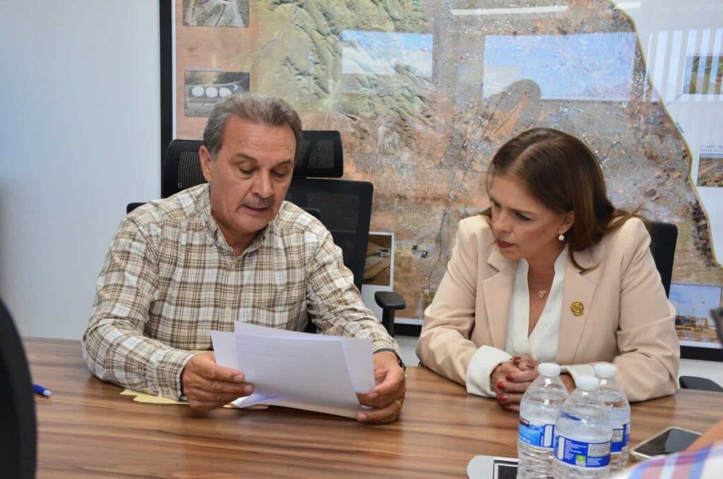 Xóchitl Contreras y JMAS J se reúnen para atender temas prioritarios del agua en Juárez