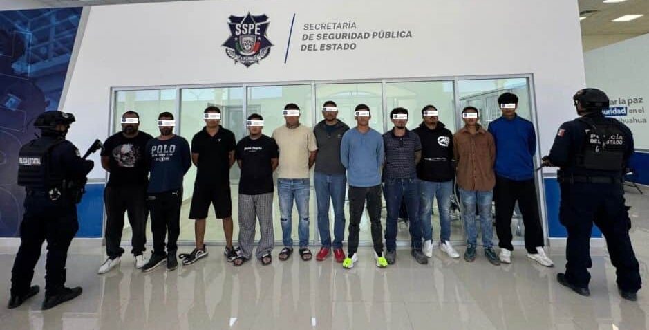 Rescatan a 37 migrantes en Juárez; 11 detenidos