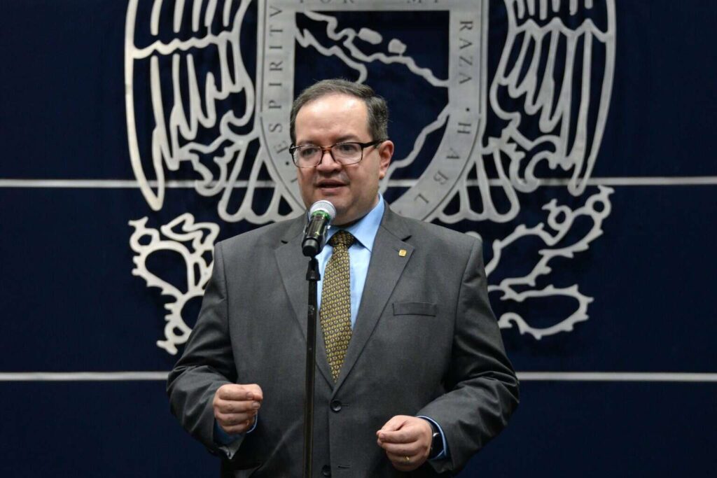 Rector Lomelí presenta estrategia para una cultura de paz en la UNAM