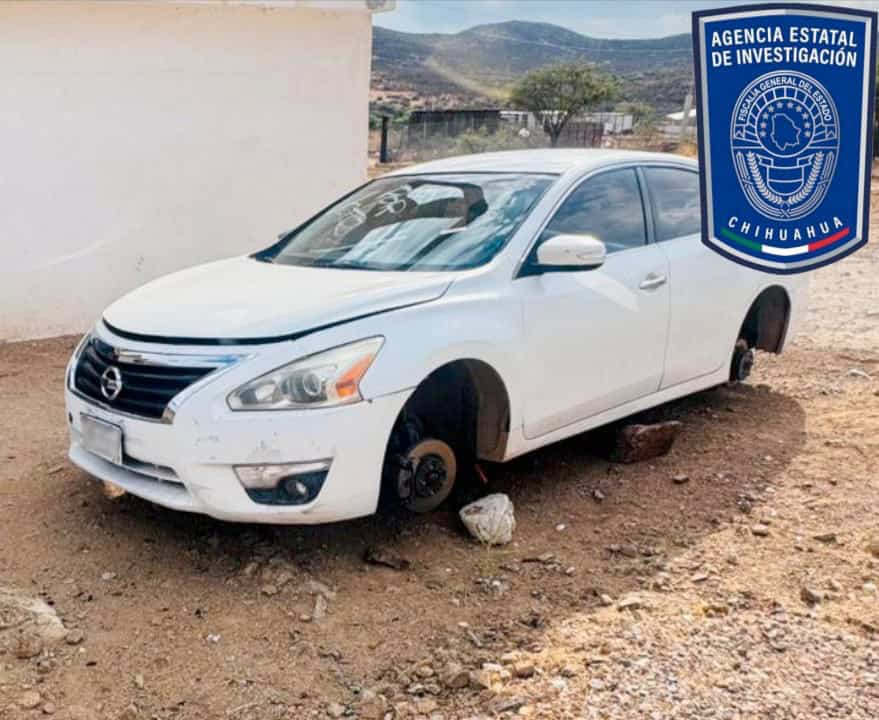 Localiza AEI automóvil robado en Parral
