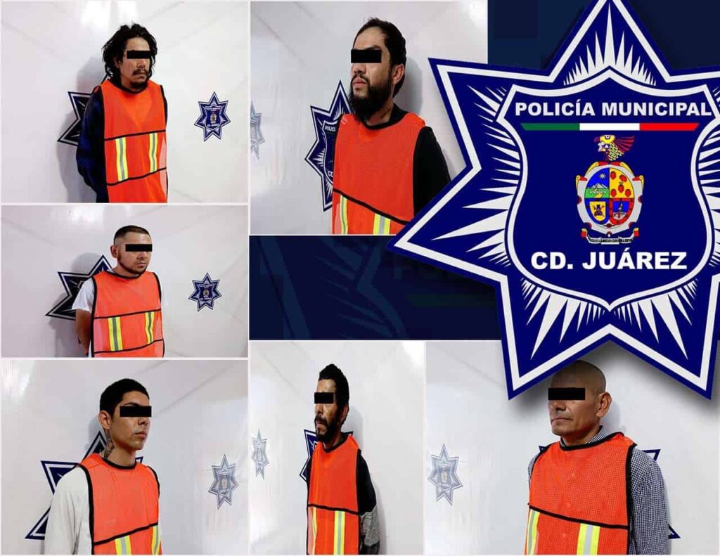 Detienen a seis prófugos de la justicia