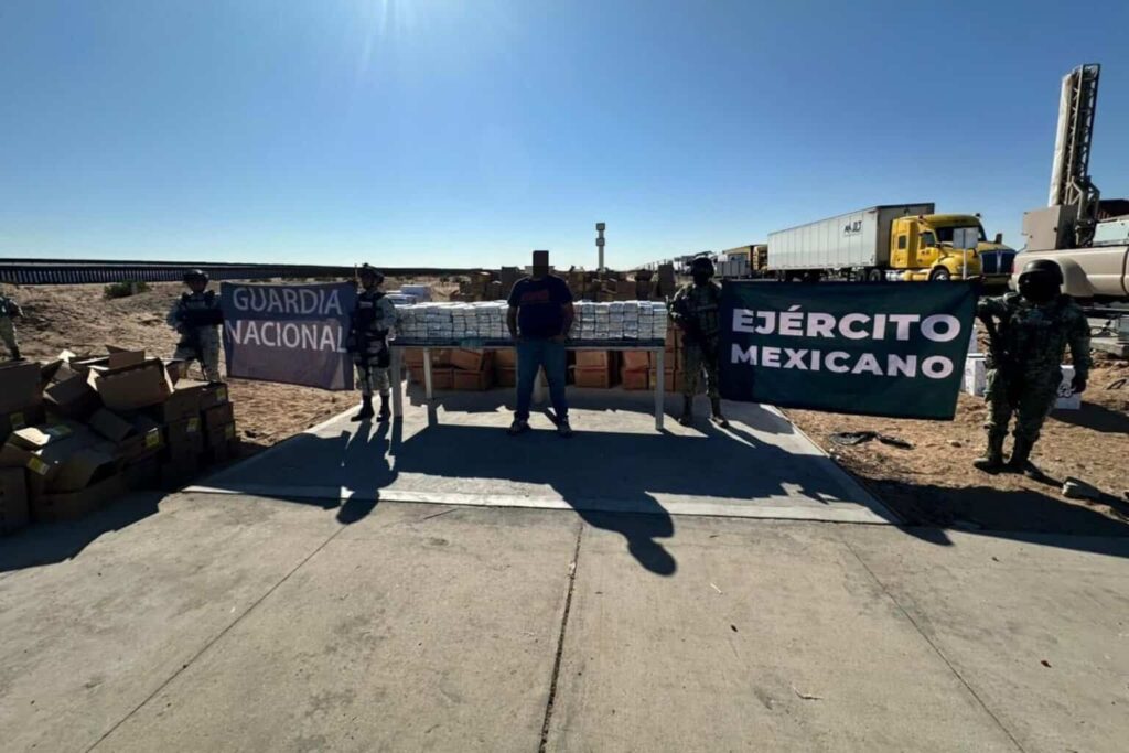 Detienen a sujeto con 500 kilos de cocaína en Sonora