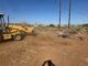 Chapopotera  involucrada en caso de perritos, limpia el terreno y retira residuos